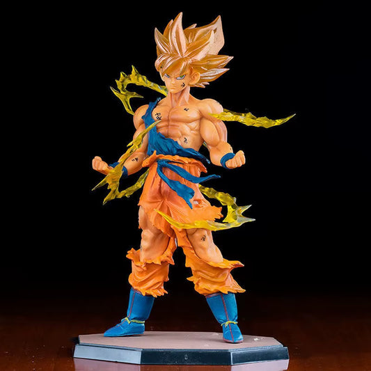Figurine Son Goku Super Saiyan 15 cm – Éclairs et Éraflures – Premium Dragon Ball