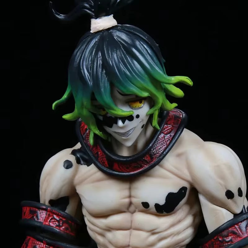 Figurine Gyutaro 30 cm – Regard menaçant – Premium Demon Slayer