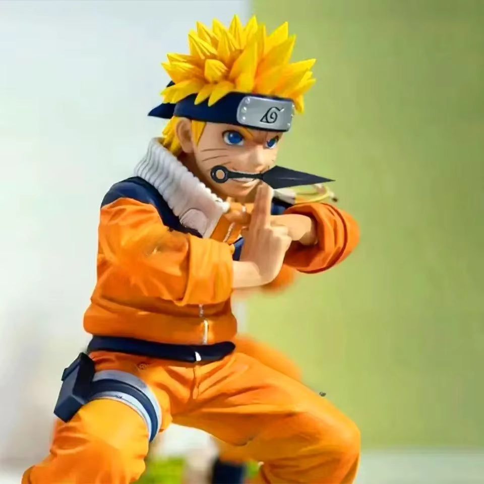Figurine Naruto 18 cm – Mudra & Shuriken | Édition Premium