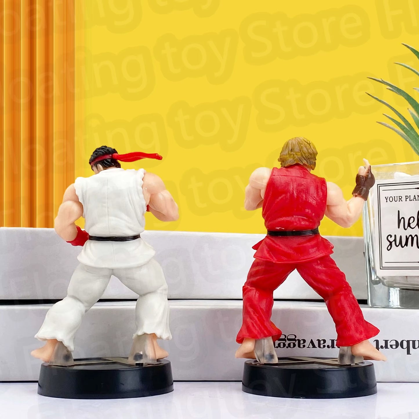 Lot de 2 Figurines Street Fighter – Ryu & Ken