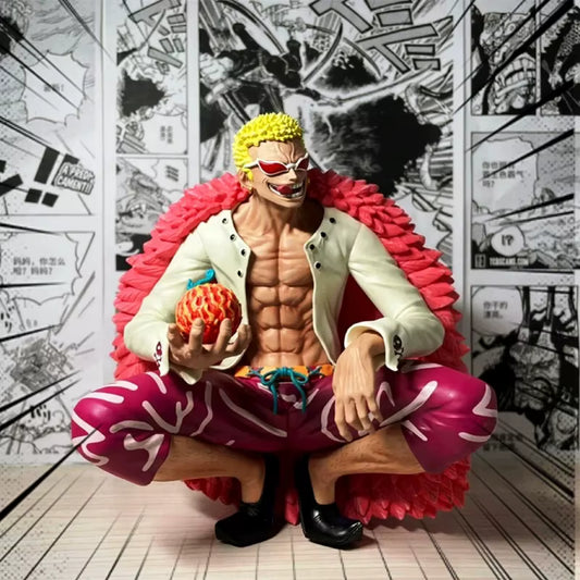 Doflamingo – Figurine One Piece 20cm / Fruit du Démon & Interchangeable