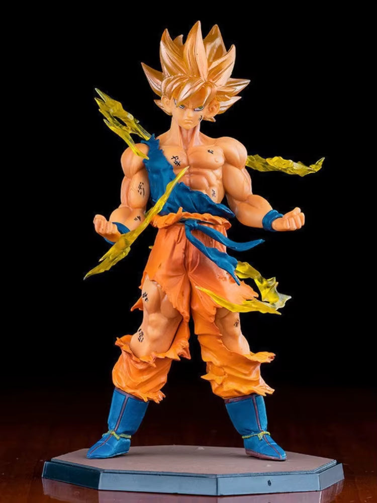 Figurine Son Goku Super Saiyan 15 cm – Éclairs et Éraflures – Premium Dragon Ball