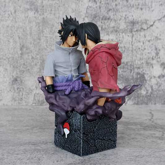 Sasuke et Itachi 17 cm