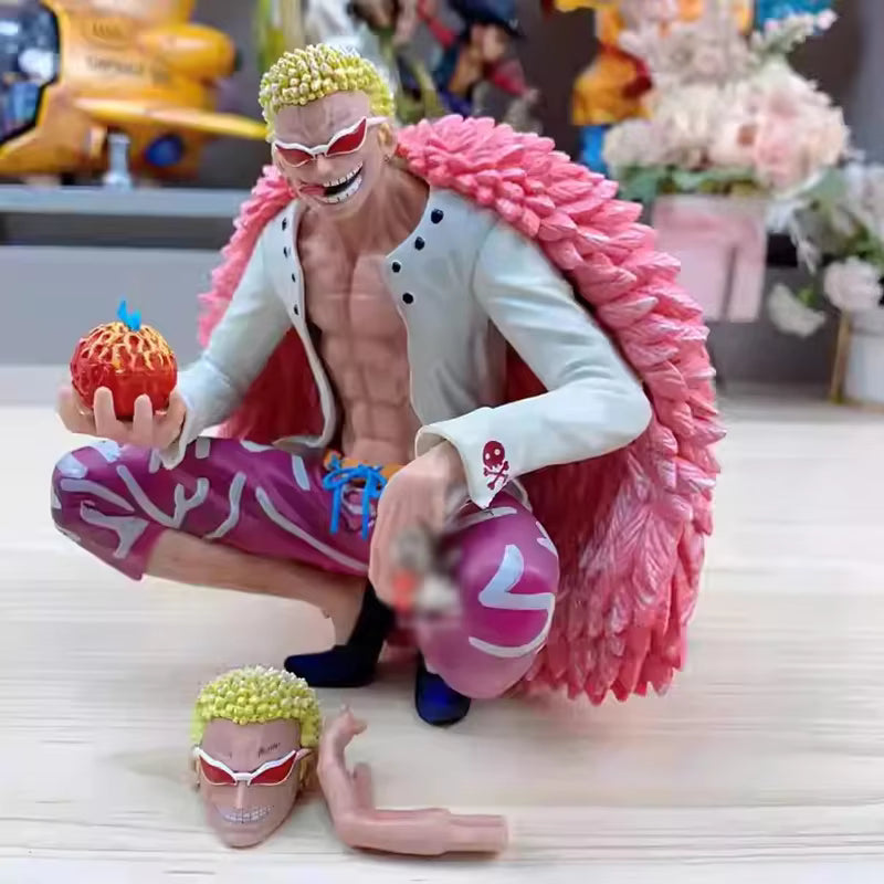 Doflamingo – Figurine One Piece 20cm / Fruit du Démon & Interchangeable