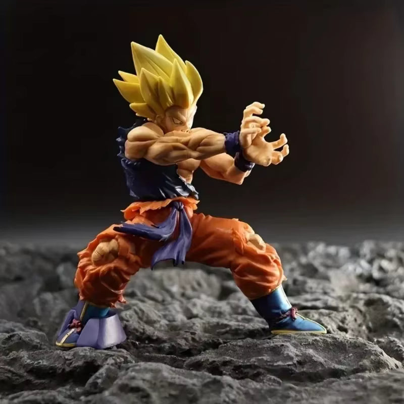 Figurine Dragon Ball - Goku Kamehameha - 15 cm