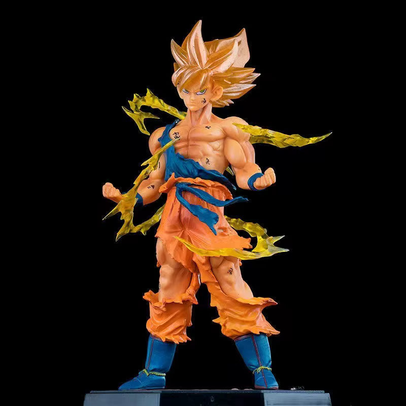 Figurine Son Goku Super Saiyan 15 cm – Éclairs et Éraflures – Premium Dragon Ball