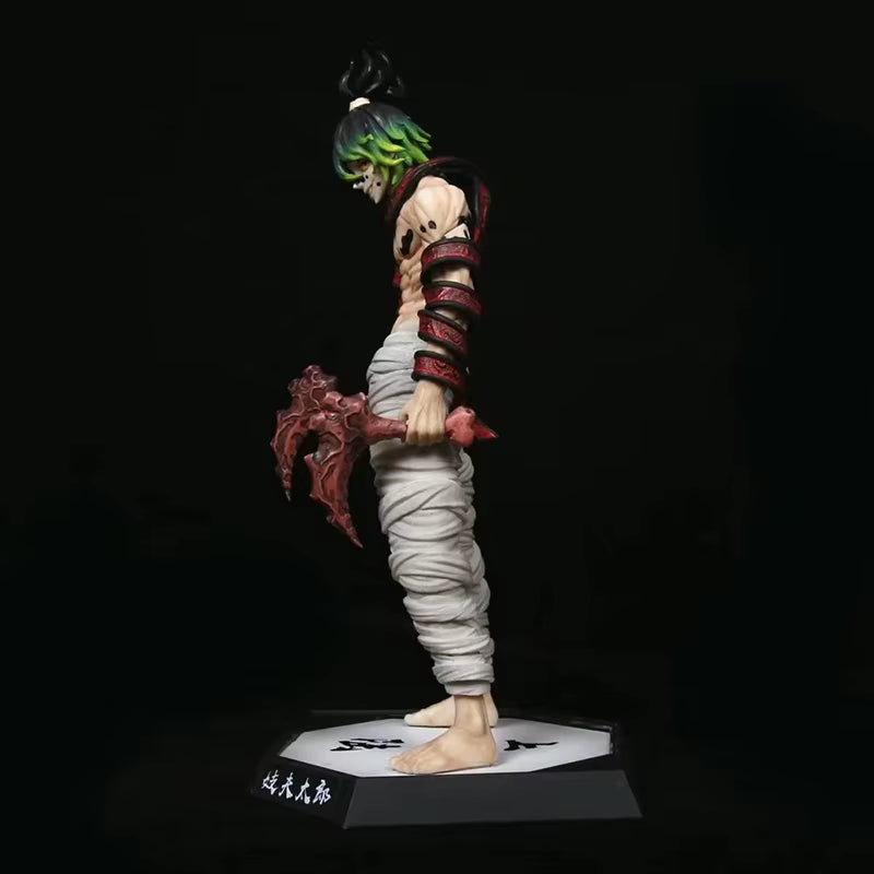 Figurine Gyutaro 30 cm – Regard menaçant – Premium Demon Slayer