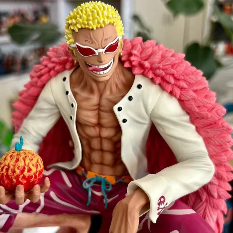 Doflamingo – Figurine One Piece 20cm / Fruit du Démon & Interchangeable
