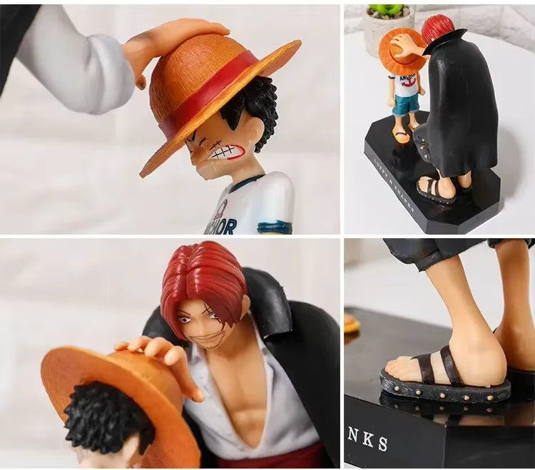 Figurine Luffy & Shanks  – One Piece