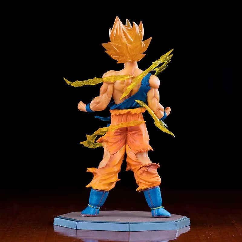 Figurine Son Goku Super Saiyan 15 cm – Éclairs et Éraflures – Premium Dragon Ball