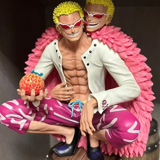 Doflamingo – Figurine One Piece 20cm / Fruit du Démon & Interchangeable