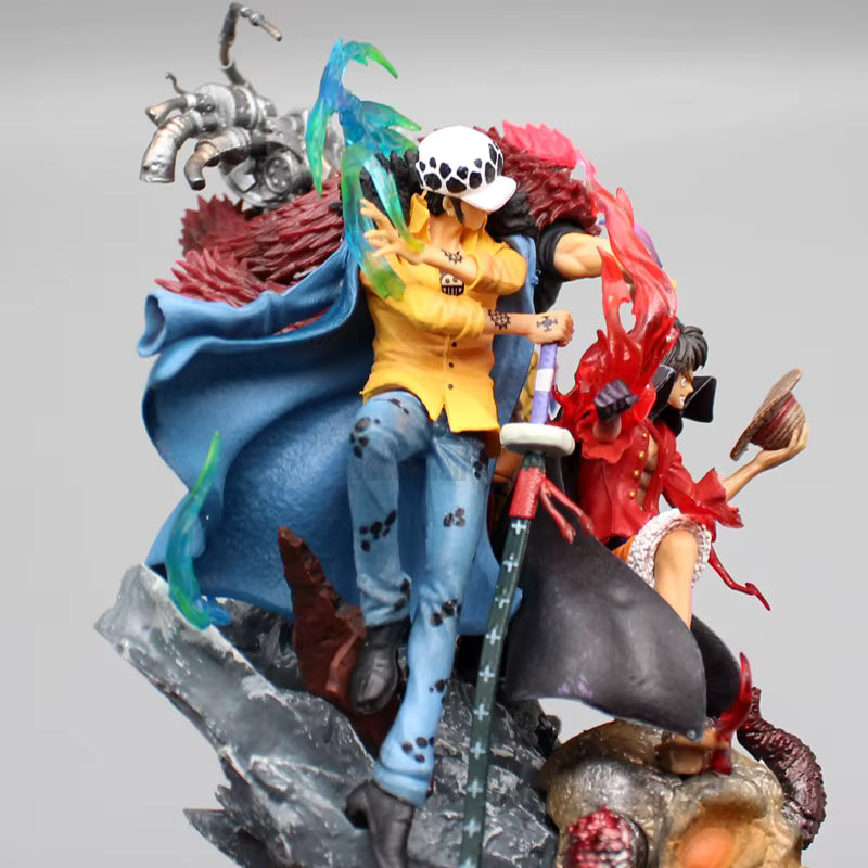 Figurine One Piece trois capitaines