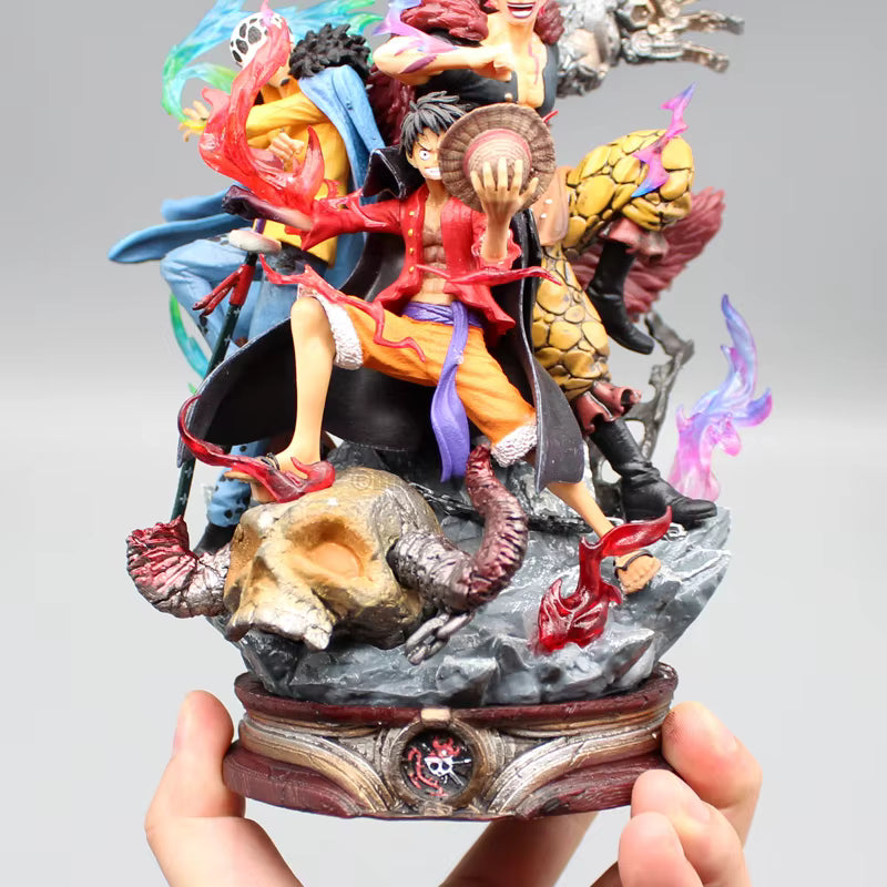 Figurine One Piece trois capitaines