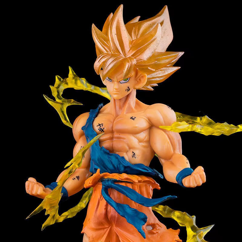 Figurine Son Goku Super Saiyan 15 cm – Éclairs et Éraflures – Premium Dragon Ball