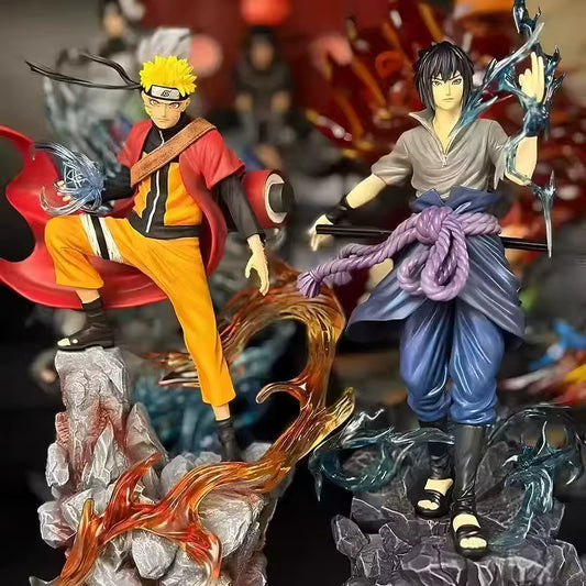 Naruto & Sasuke – Figurines Premium 23 cm