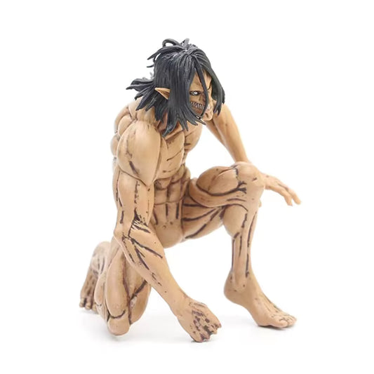 Figurine Eren Titan Assaillant – Édition Premium 14 cm