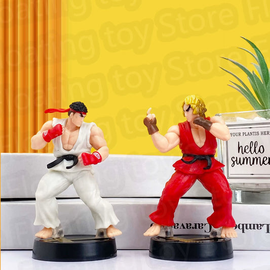 Lot de 2 Figurines Street Fighter – Ryu & Ken