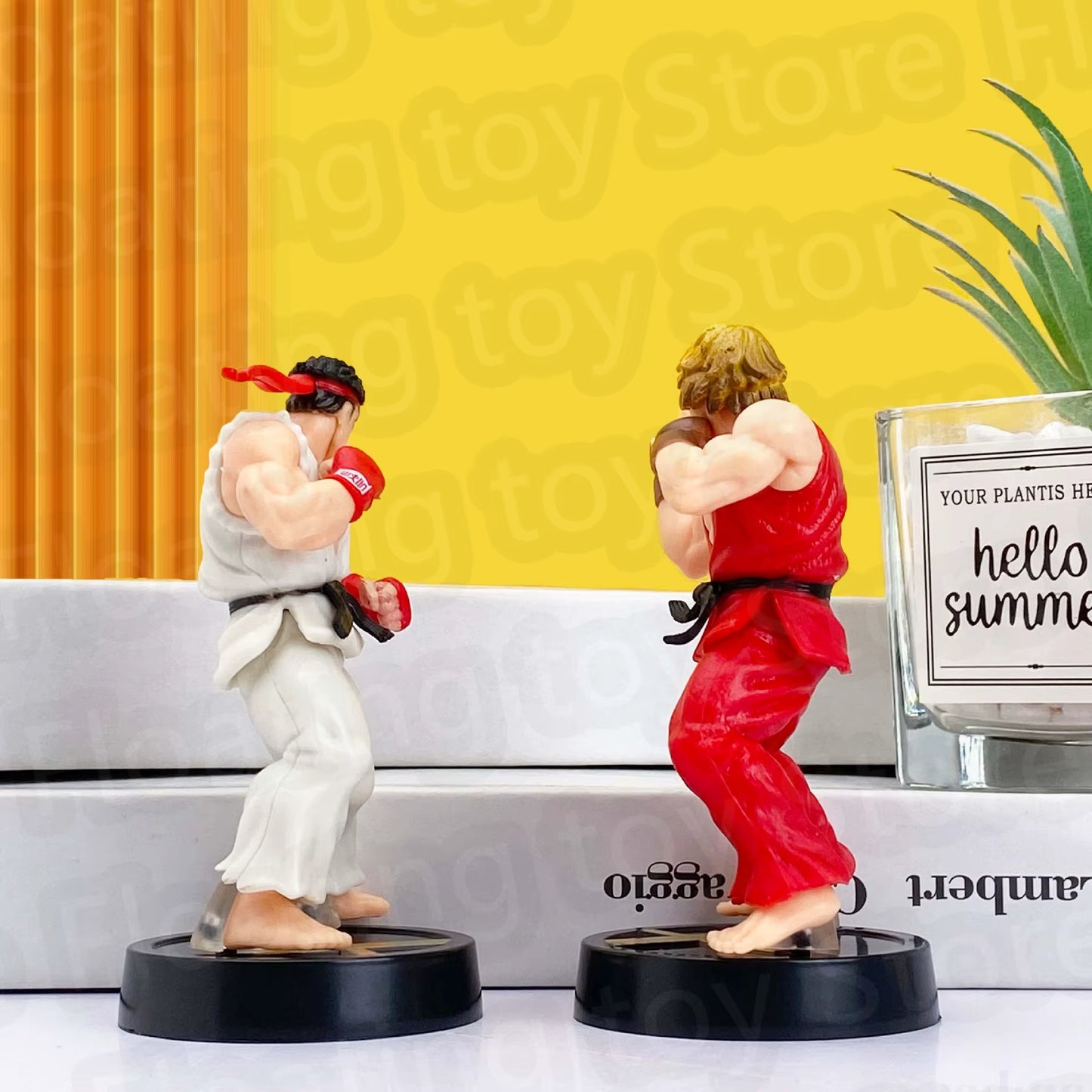 Lot de 2 Figurines Street Fighter – Ryu & Ken