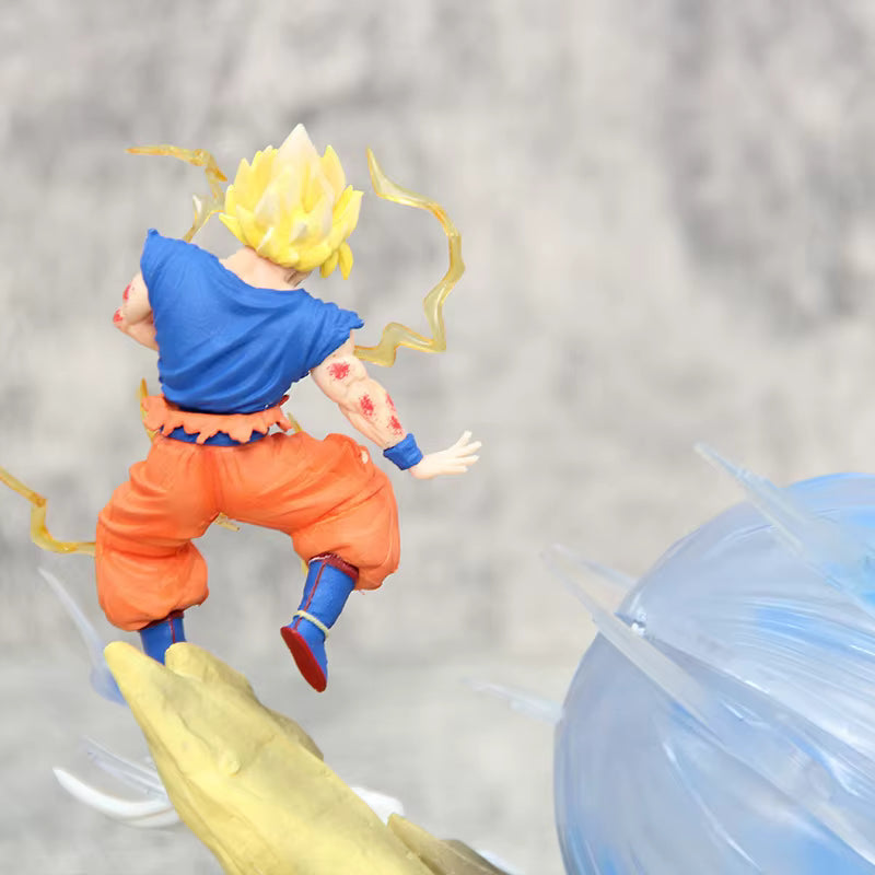 Figurine Goku vs Boo LED – Dragon Ball Z – 21 cm