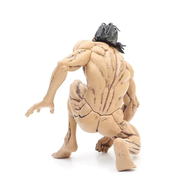 Figurine Eren Titan Assaillant – Édition Premium 14 cm