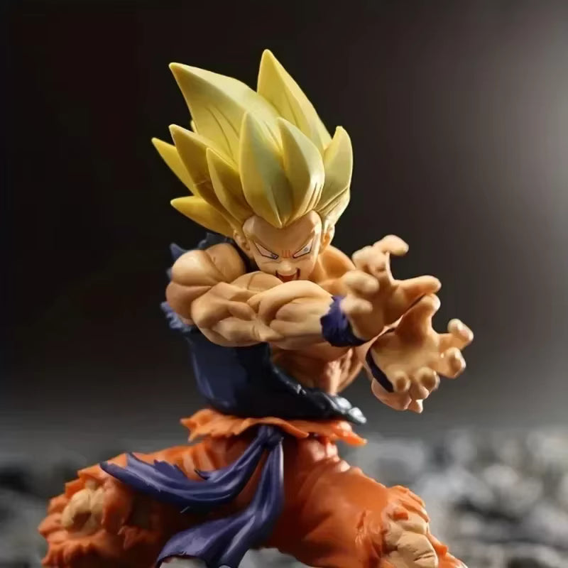 Figurine Dragon Ball - Goku Kamehameha - 15 cm