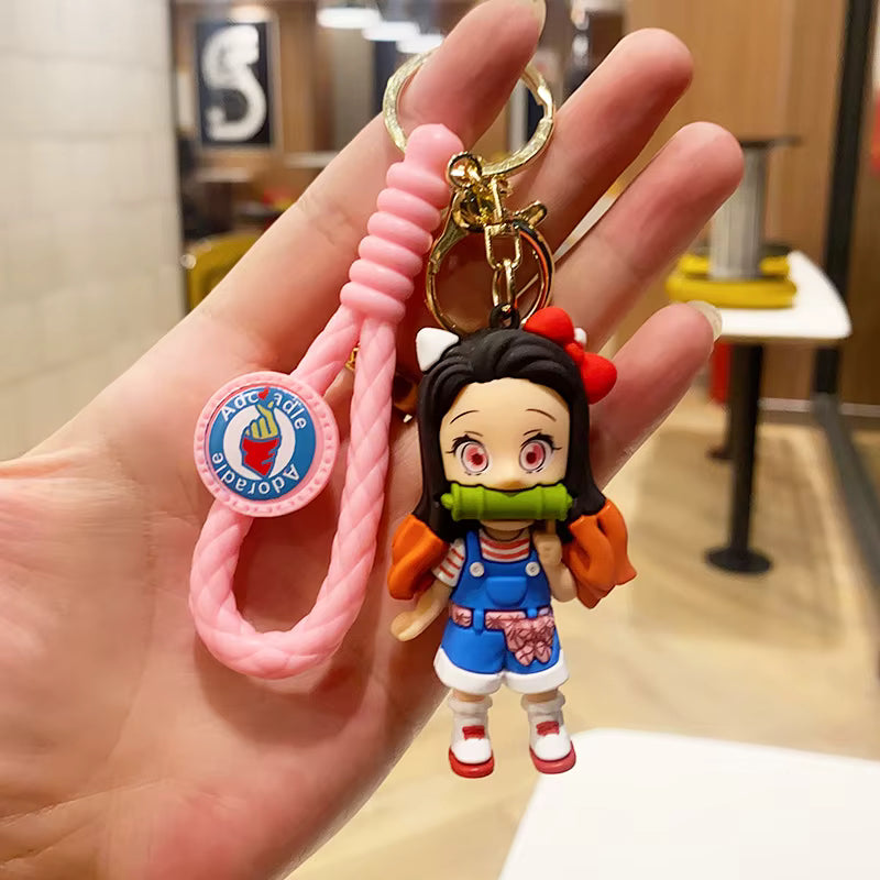 Porte clé Demon Slayer - Personnages principaux